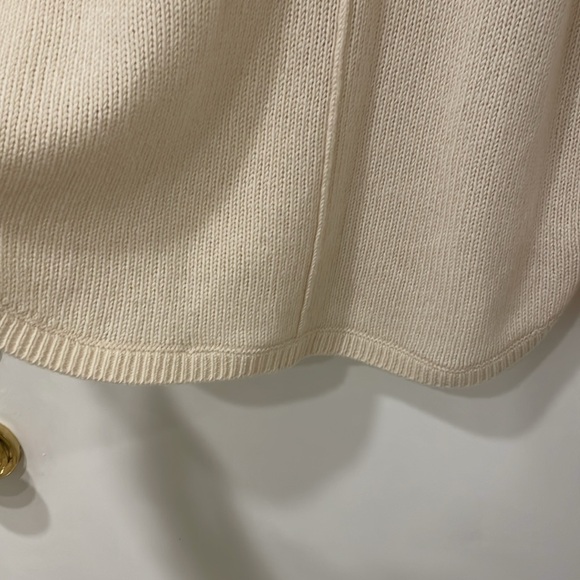 360 Cashmere cream sweater size medium - Picture 6 of 12